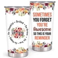 thumbnail image 1 of Tumblers for Women Cool Gifts for Women In Their 20S Motivational Coffee Tumbler You Are Awesome Inspirational Cups Gifts for Women Birthday Birthday Gifts for Woman Coffee Gifts for Women, 1 of 6