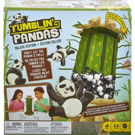 Tumblin' Pandas Kids Game Featuring Cute Panda Figures, Don't Let the Pandas Fall