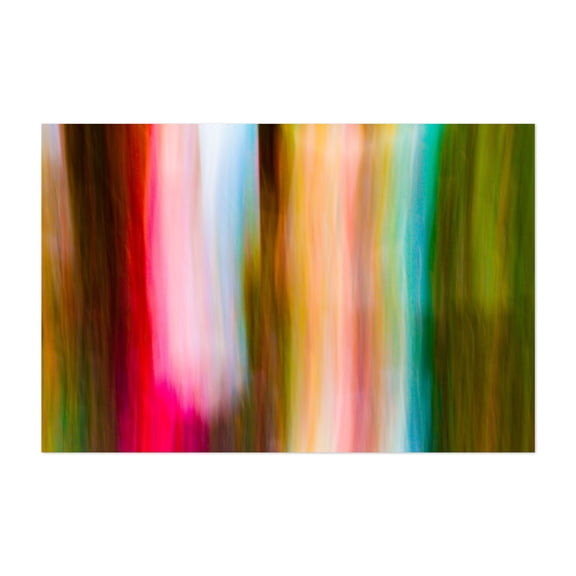 Tumblin' Into Wonderland - Redondo Beach California Photography Abstract Modern Art Psychedelic Surrealism Minimalist Geometric Unframed Wall Art Print 32 x 48 inches
