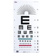 Tumbling  E  with Red Green Bar Visual Acuity Test 6m / 20ft