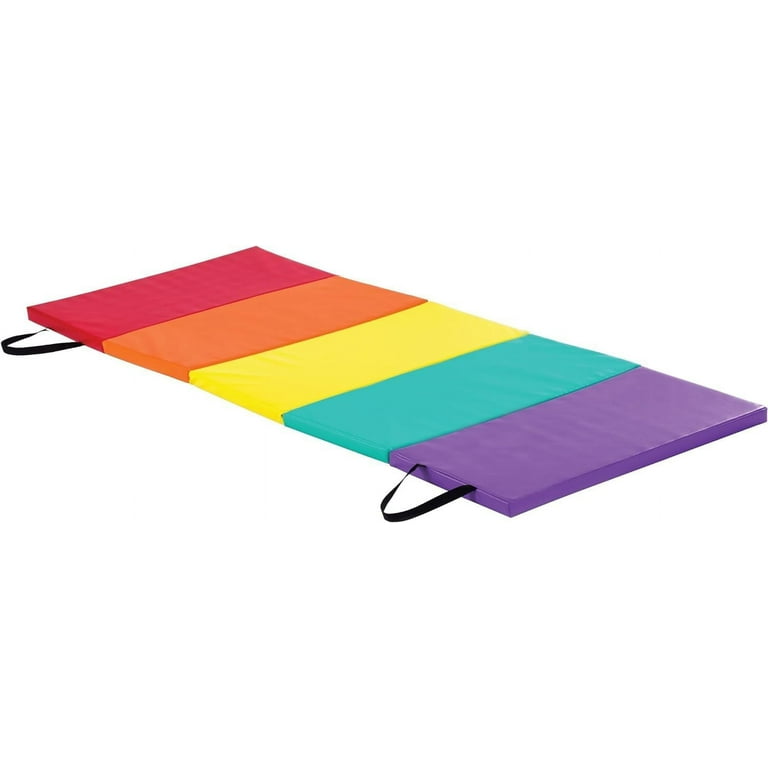 Tumbling Mat For Kids - Gymnastics Mat - Folding Exercise Tumble Mat For  Home Gyms