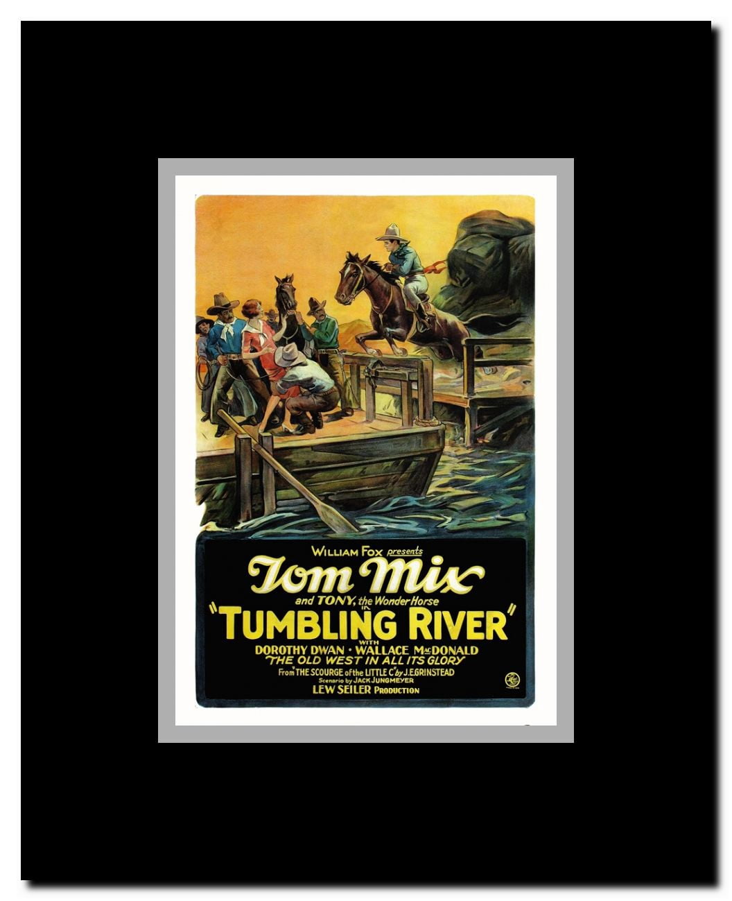 Tumbling River Framed Movie Poster