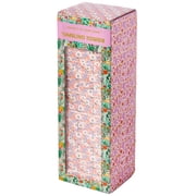 Journey of Something Floral Tumbling Tower - Classic Wooden Blocks Stacking Game, Stylish Nature & Flower Design, Family Party Game Night, 2+ Player