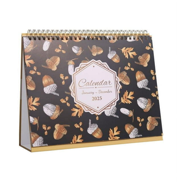 Tumdkd 2025 Desk Calendar,Desk Calendar from Jan 2025 - Dec 2025