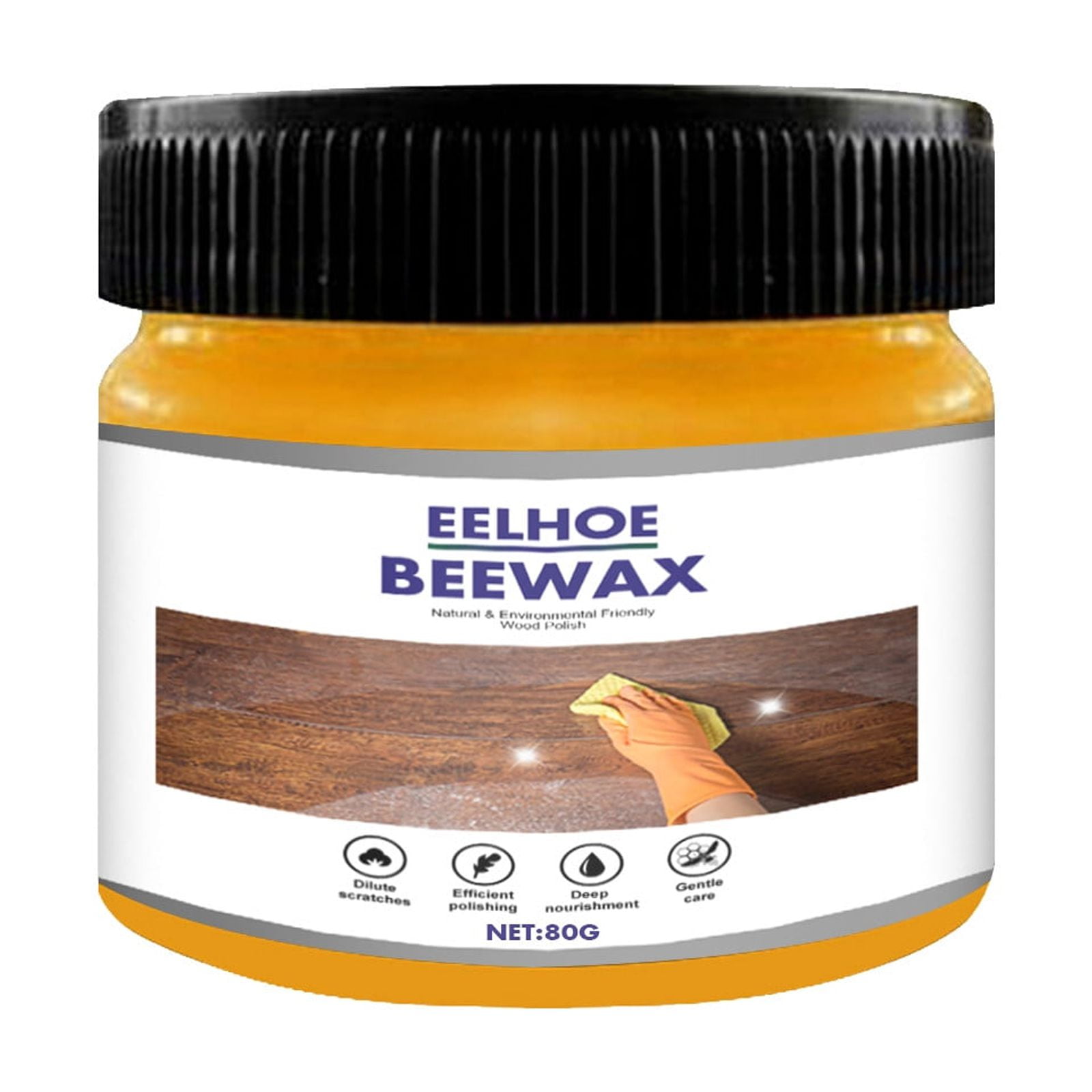 Tumdkd Beeswax Furniture Wood Polish,Wood Flavored Beeswax Complete