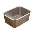 thumbnail image 1 of Haliyee Clearance Stainless Steel Cat Litter Box,Large Cat Litter Box,Indoor Litter Tray,Pet Toilet Supplies for Kitten, Kitty,Rabbit,Non Stick,No Smell,Easy to Clean,14x10 Inch, 1 of 6