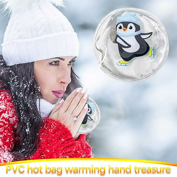 Haliyee Reusable Click Instant Heat Packs, Pocket Hand Warmers, Environmentally Friendly PVC Hot Bag Warming Baby Hand Warmer，Hand Click Gel Warmers for Body