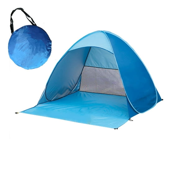 Tumgatte Automatic Quick-Opening Beach Tent, Blue