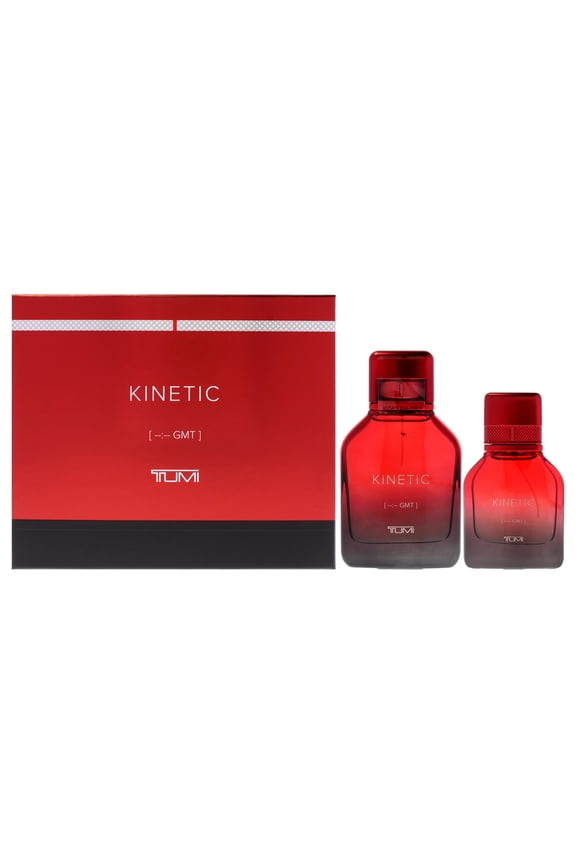 Kinetic by Tumi for Men - 2 Pc Gift Set 3.4oz EDP Spray, 1oz EDP Spray