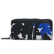 Tumi Womens Vista Zip Around Printed Nylon Wallet Multi