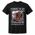 thumbnail image 1 of Tummy Ache Survivor Funny Cat Graphic T-Shirt, Unisex Classic Fit, 1 of 9