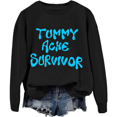 thumbnail image 1 of Tummy Ache Survivor Sweatshirt Unisex, 1 of 7