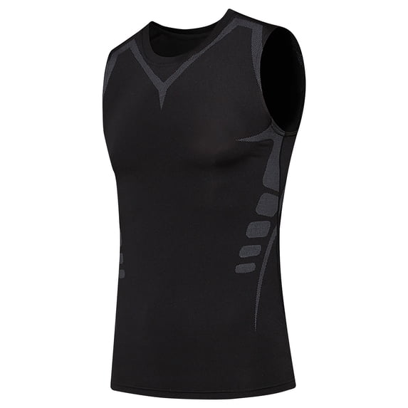 Tummy Control Bodybuilding Shirts for Workout Gym Running