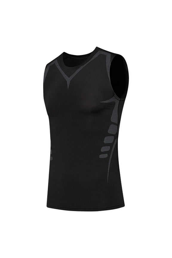 Tummy Control Bodybuilding Shirts for Workout Gym Running