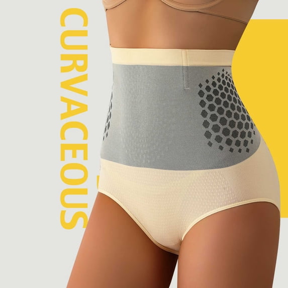 Tummy Control Fat Burning Shorts for Women High Waisted 4 In 1 Thermogenic Body Sculpting Yoga Pants