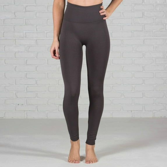 Tummy Control Fleece Lined Leggings | Curvy Added ( Truly Contagious - New Mix - Sofra )