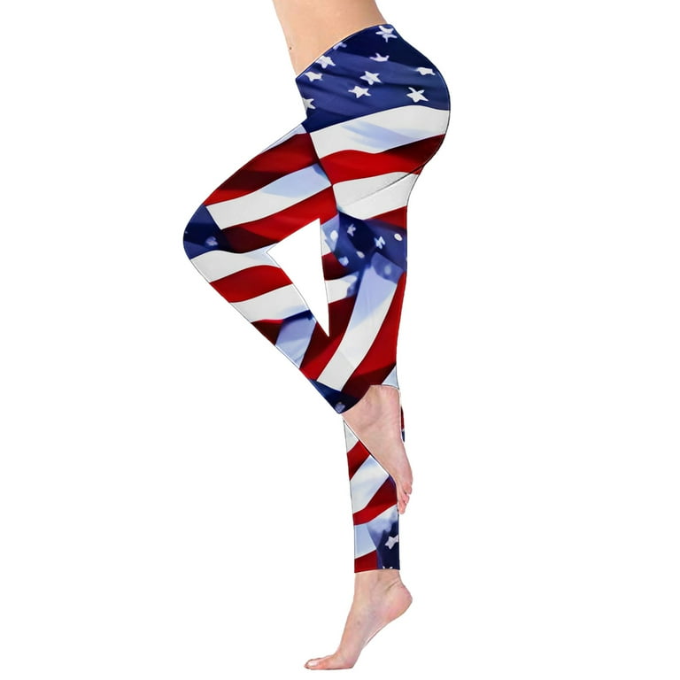 Leggings for Women UK Independence Day Floral Print High Waisted Women's  Leggings Tummy Control Ladies Leggings Stretchy Buttery Soft Lady Legging  Sports Workout Elastic Tights Gym Running Yoga Pants : : Fashion