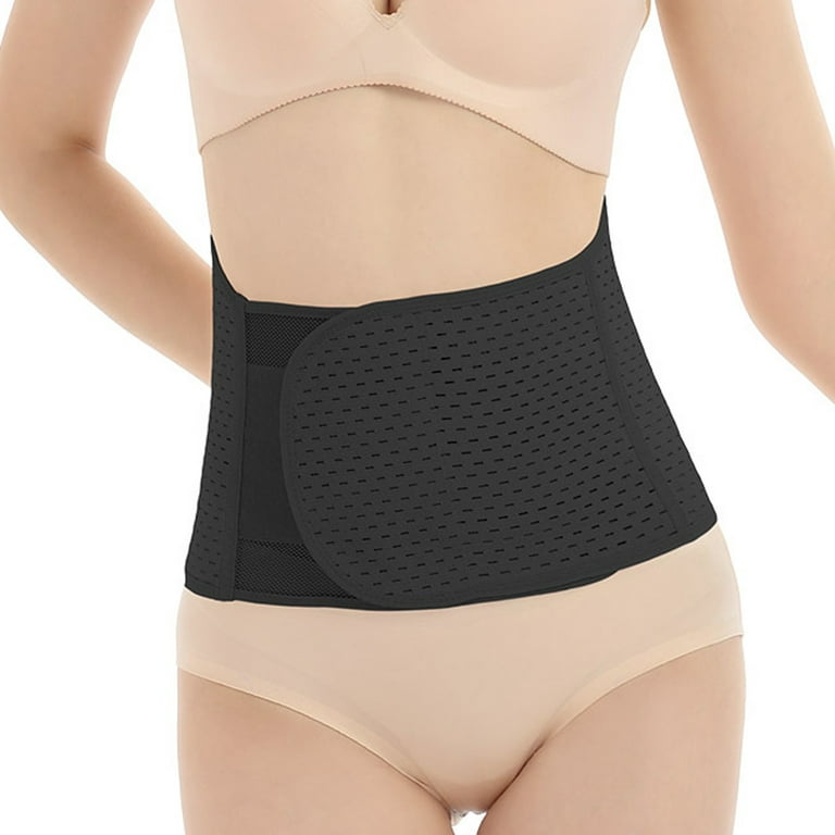 Tummy Control Shapewear For Dresses Solid Sport Corset Waist Underwear  Pelvic Girdle Waistband Shaping Pants Black XL