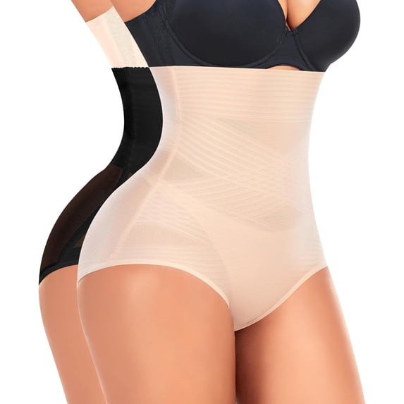 Tummy Control Shapewear Panties for Women High Waist Cincher Shaping Underwear Body Shaper Panty Girdle