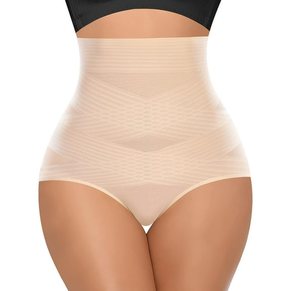 Tummy Control Shapewear Panties for Women High Waisted Body Shaper Slimming Shapewear Underwear Girdle Panty