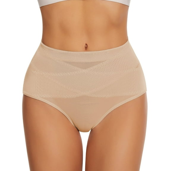 Tummy Control Shapewear Panties for Women High Waisted Body Shaper Underwear Butt Lifting Underwear Cincher Panty Girdle