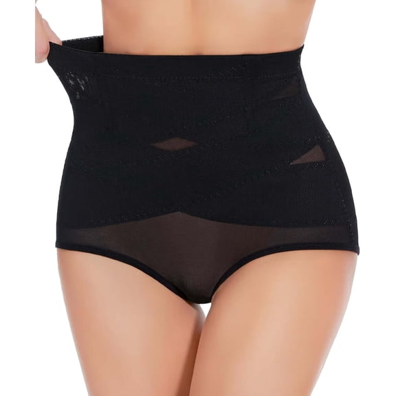 Tummy Control Shapewear Panties for Women-High Waisted Body Shaper Underwear Seamless Shapewear Panty Girdle