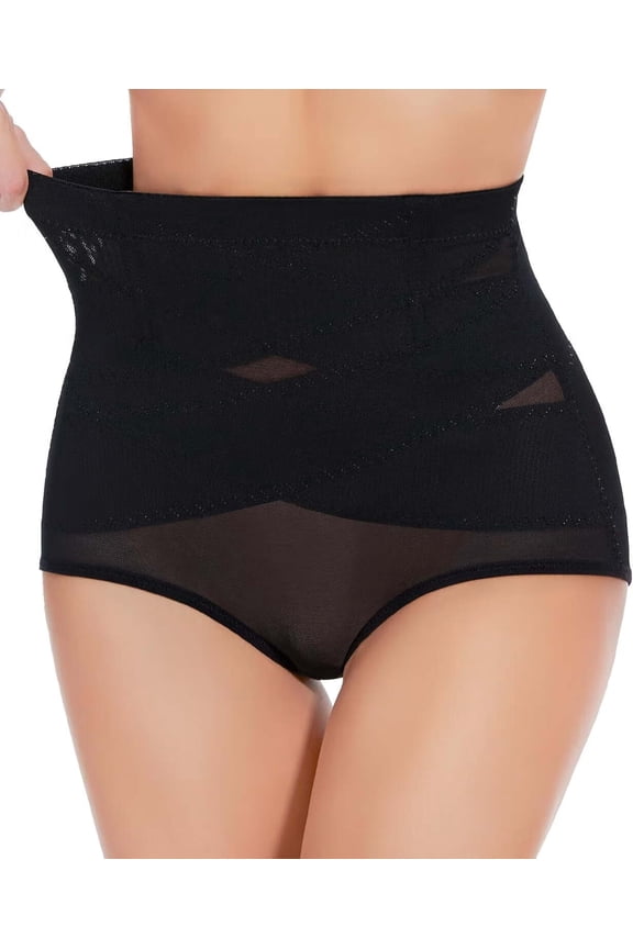 Tummy Control Shapewear Panties for Women-High Waisted Body Shaper Underwear Seamless Shapewear Panty Girdle