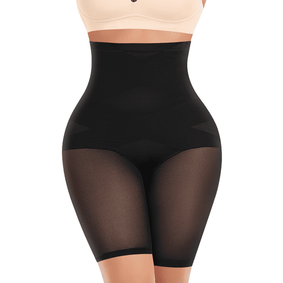 Tummy Control Shapewear Shorts For Women High Waist Body Shaper Shaping Shorts Underwear Cross Slip Shorts Under Dresses
