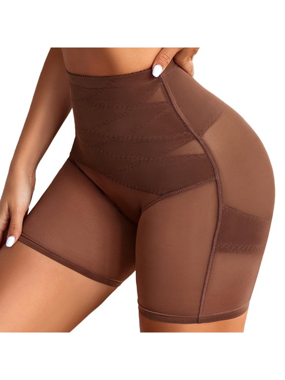 Tummy Control Shapewear Shorts High Waisted Body Shaper Butt Lifting Panties Thigh Slimmer Girdle