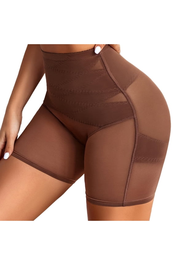 Tummy Control Shapewear Shorts High Waisted Body Shaper Butt Lifting Panties Thigh Slimmer Girdle