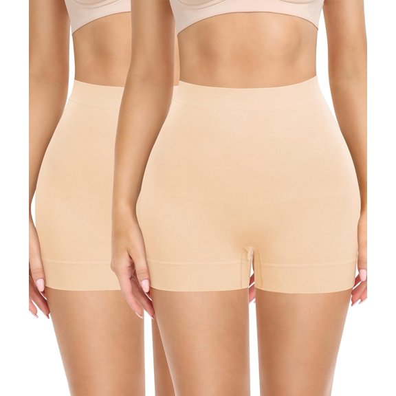Tummy Control Shapewear Shorts Slimming Boyshorts Women Underwear for Under Dresses Body Shaper Slips Girdles