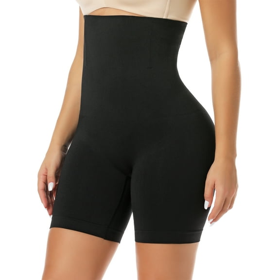 Tummy Control Shapewear Shorts for Women High Waisted Body Shaper Panties Slip Shorts Under Dresses Thigh Slimmer