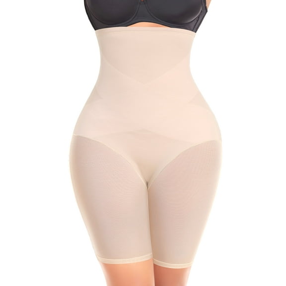 Tummy Control Shapewear Shorts for Women High Waisted Body Shaper Underwear Shaping Shorts Slip Shorts Under Dresses