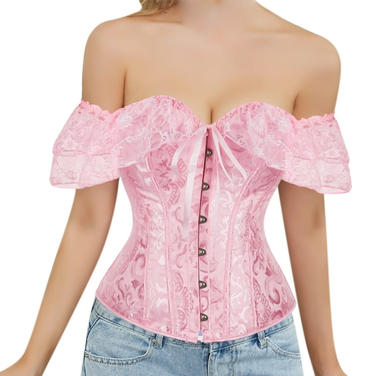 https://i5.walmartimages.com/seo/Tummy-Control-Shapewear-Thong-Lace-Up-Vintage-Boned-Bustier-Corset-With-Garters-Lace-Up-Boned-Overbust-Corset-Bustier-Lingerie-Shaping-Pants-Pink-L_ad10ef0e-4165-49ec-9ee2-dab237974a19.143bd191060598741cf4cccc80315ccf.jpeg?odnHeight=768&odnWidth=768&odnBg=FFFFFF