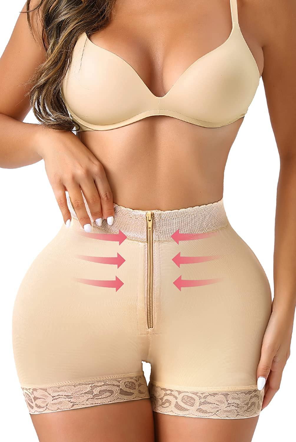Tummy Control Shapewear for Women Body Shaper High Waisted Butt Lifter Panties  Compression Fajas Shorts Underwear 