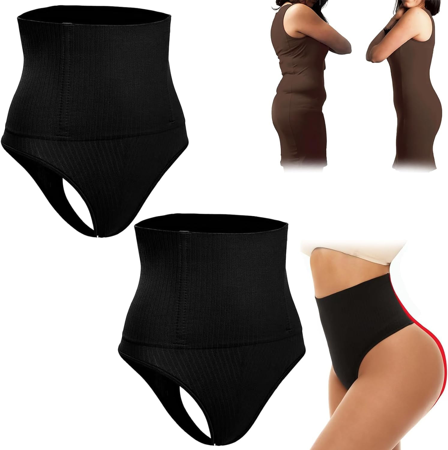 Tummy Control Thong, Shapewear, High Waisted Thong Tummy Control Shapewear - Walmart.com