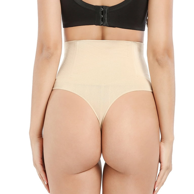 SEXYWG Women's Thong Shapewear Tummy Control Underwear Thong Body Shaper  Control Thong Panties