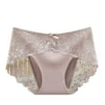 thumbnail image 1 of Tummy Control Underwear Panties for Women, Sexy Lace Bikini Underwear, Ladies High Waist Stretch Soft Breathe Briefs, 1 of 4