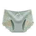 thumbnail image 1 of Tummy Control Underwear Panties for Women, Sexy Lace Bikini Underwear, Ladies High Waist Stretch Soft Breathe Briefs, 1 of 4