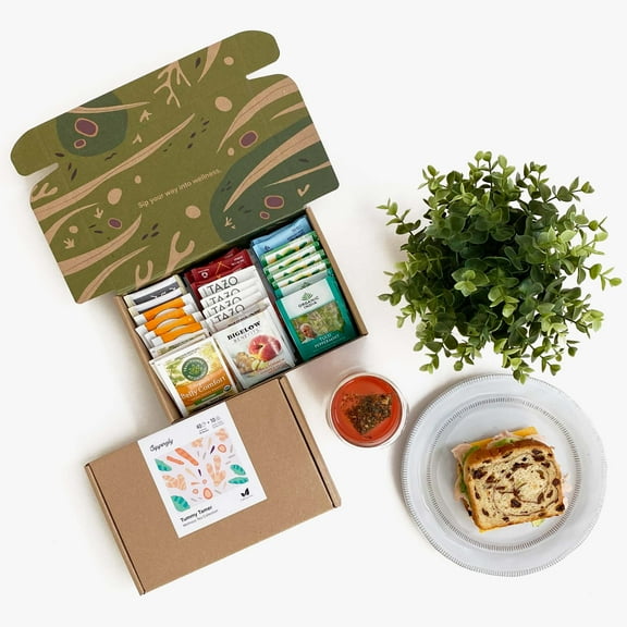 Tummy Tamer Peppermint Ginger Turmeric Tea Discovery Box