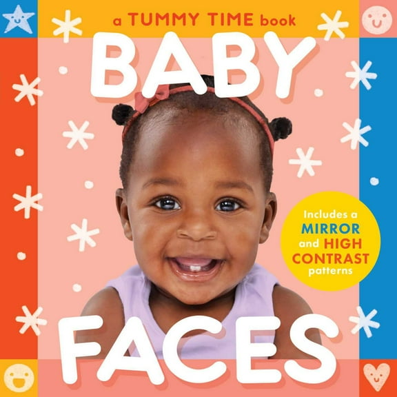 Baby Faces (a Tummy Time, High Contrast, Accordion Board Book with Mirror for Infants) (Board Book)