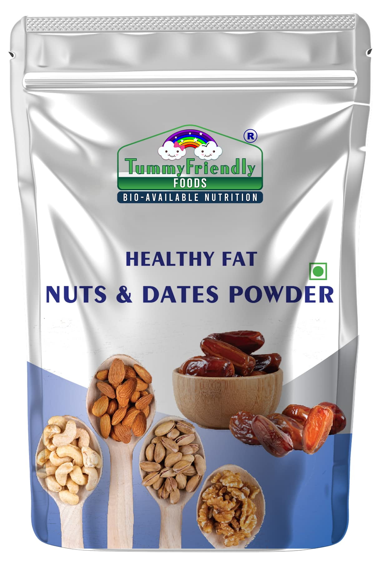 Tummyfriendly Foods Premium Nuts And Dates Powder Dry Fruit Powder