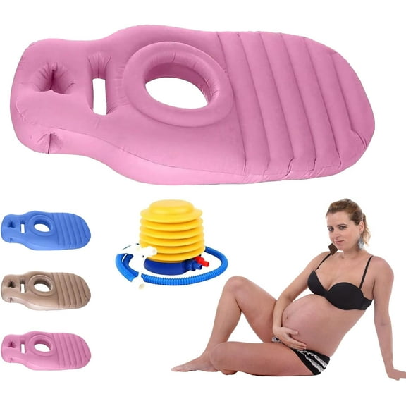 Tummynest - Pregnancy Mattress, Inflatable Pregnancy Pillow, Full Body Maternity Airbed with Hole, Adjustable Portable Pregnancy Pillows for Sleeping