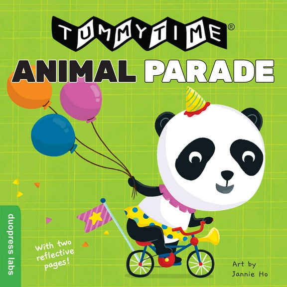 Tummytime(r) Tummytime(r): Animal Parade: A Sturdy Fold-Out Book with Two Mirrors for Babies. One Side Has High-Color Images, the Oth, (Board Book)