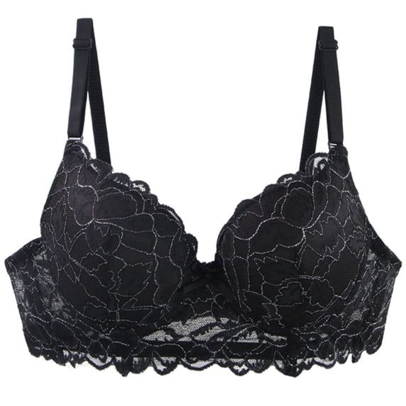 Tumotour Balconette Bra For Women'S Supportive Underwire Bras Lace Patchwork Bras Everyday Bra