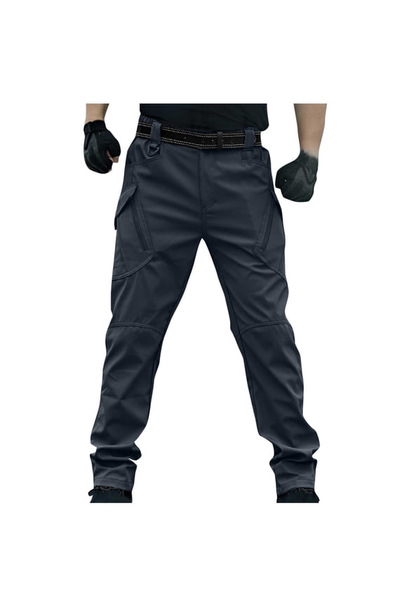 Cargo For Men Pockets Multi Multifunctional Work Trousers Sports Work Outdoor Lightweight Hiking Tactical Pants