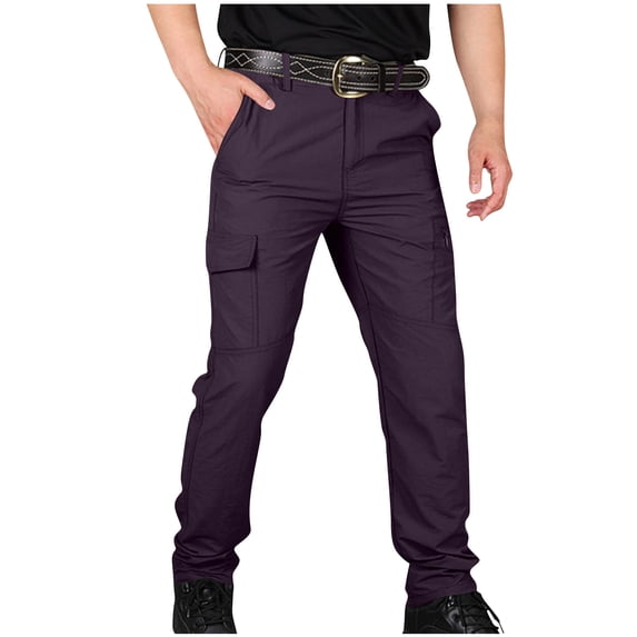 Tumotour Cargo Pants for Men Multi Pockets Outdoor Sports Pants Work Pants