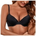 thumbnail image 1 of Tumotour Daily Full Coverage Bras For Women Adjustable Strap Wirefree Solid Small Cup Bra Comfortable Everyday Underwear, 1 of 7