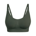 thumbnail image 1 of Tumotour Front Open Bras For Women Breastfeeding Cotton Pre Opening Button Breast Feeding Bra Maternity Sleep Bras No Underwire Snap Front Closure Comfort Lace Trim Bras, 1 of 9