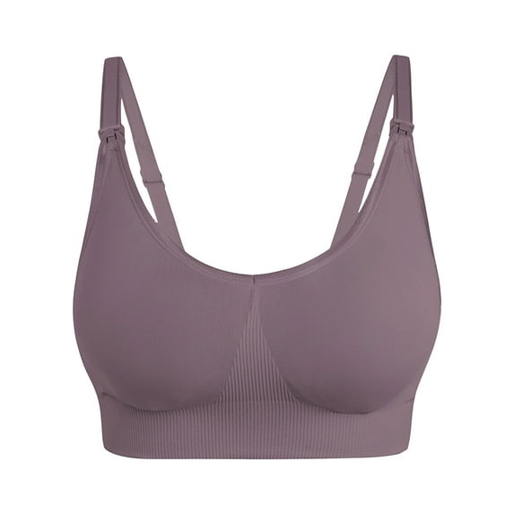 Tumotour Front Open Bras For Women Breastfeeding Cotton Pre Opening Button Breast Feeding Bra Maternity Sleep Bras No Underwire Snap Front Closure Comfort Lace Trim Bras